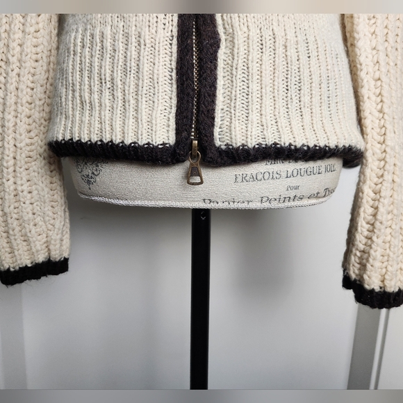 Vintage M60 Knit Fur Sweater Jacket - Picture 7 of 14